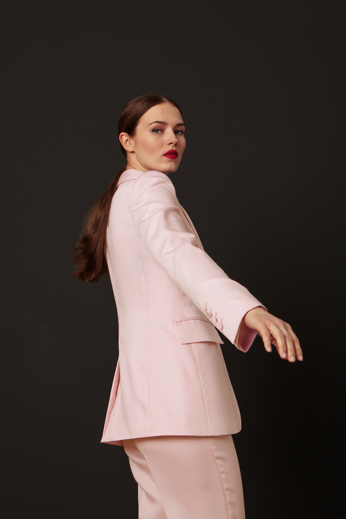 Nachhaltiger Damen-Blazer in Rosa