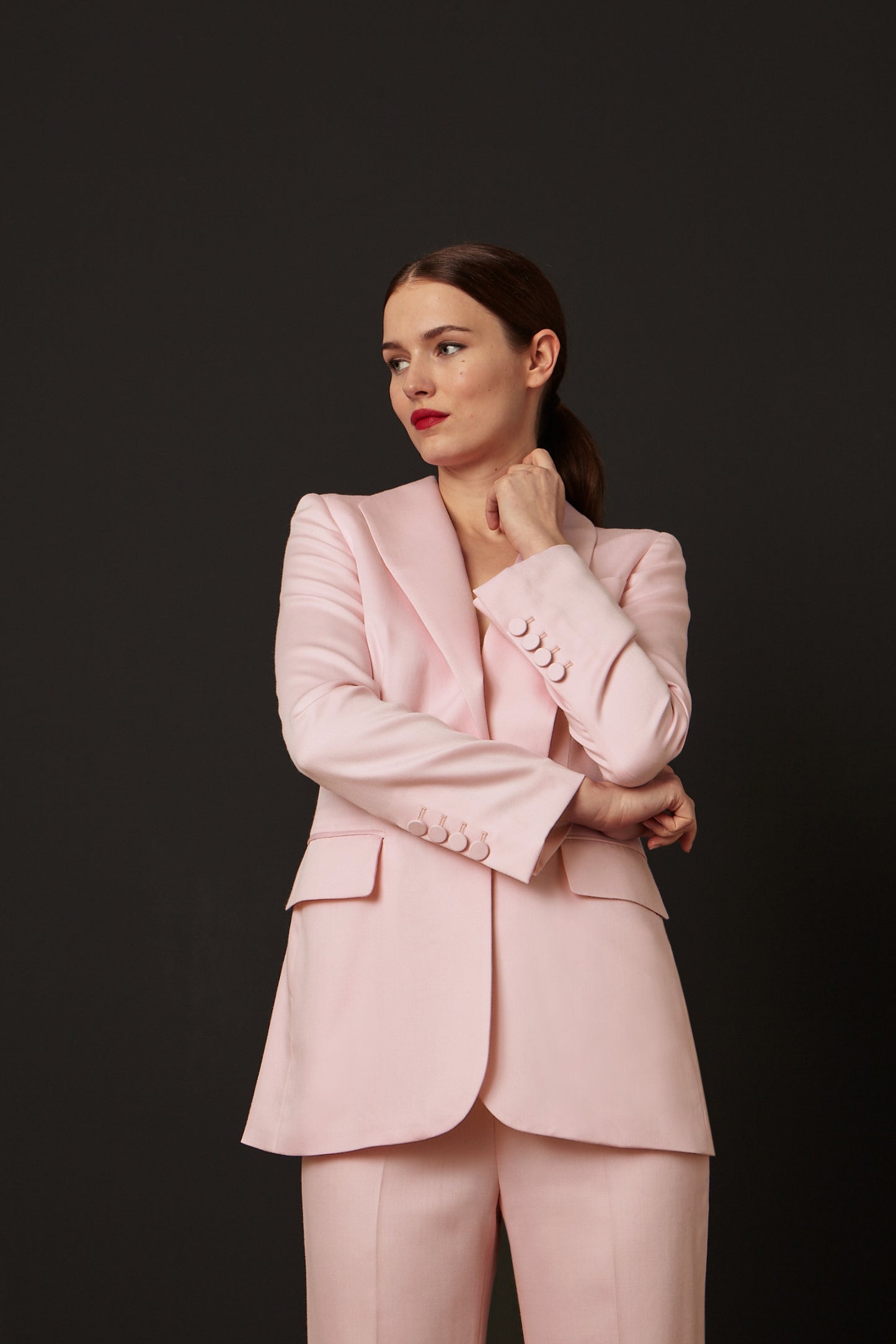 Nachhaltiger Damen-Blazer in Rosa